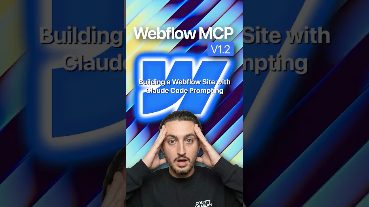 Building a Webflow Site with Claude Code Prompting