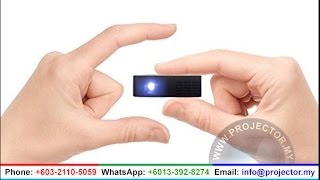 Mini Ray World Smallest Pocket Dlp Projector In Malaysia Youtube