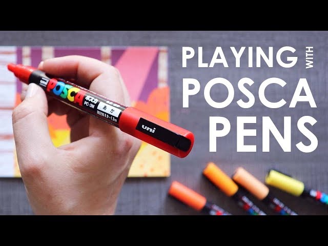 10 MORE Posca Pen Tips 