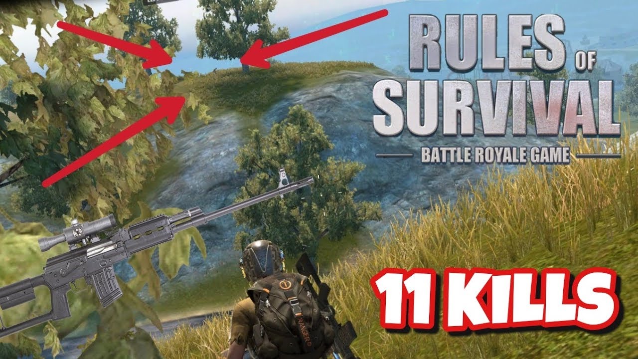 Rules Of Survival +  SVD + SAVAGE + CHICKEN DINNER + SOLO