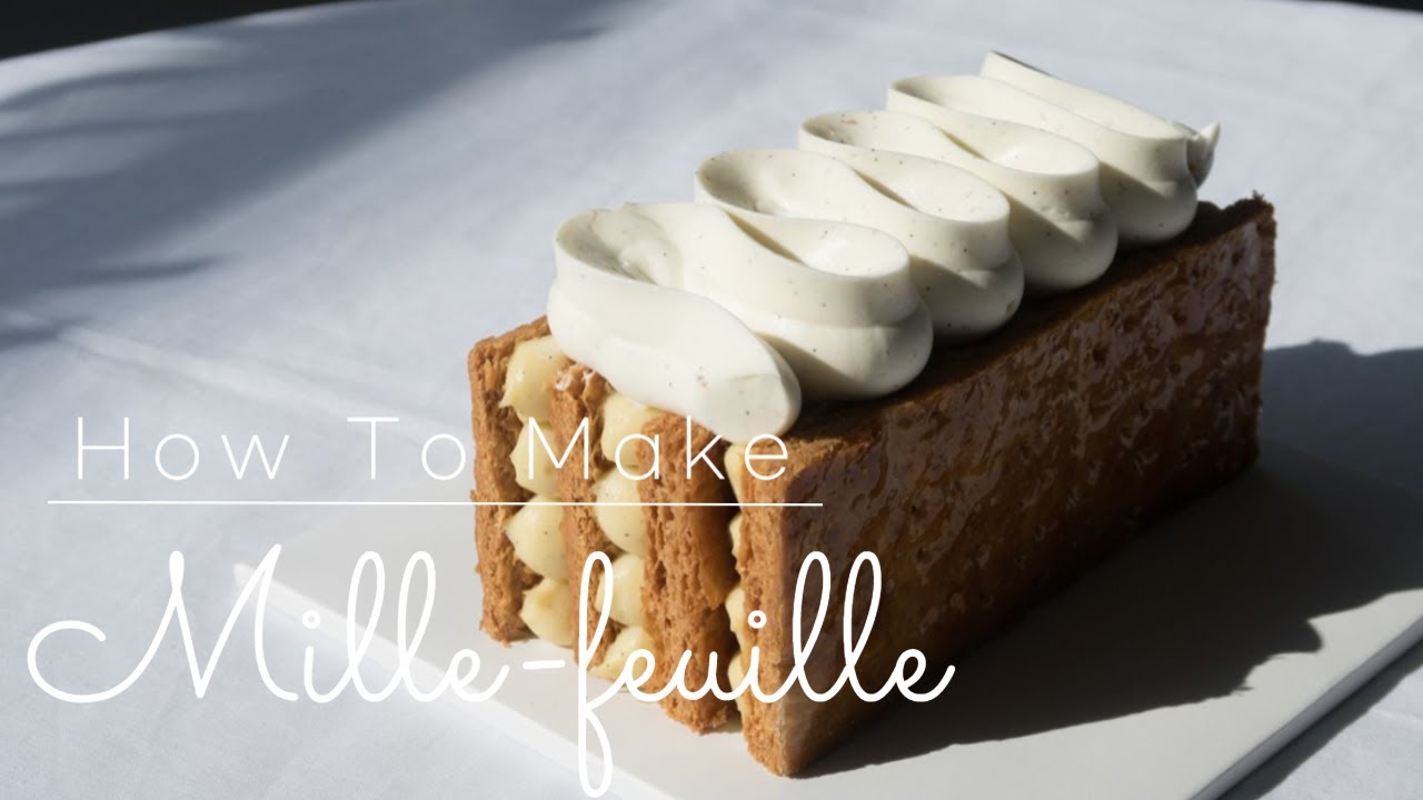 단골들이 극찬한 밀푀유 레시피, 드디어 공개합니다! How to make Mille-feuille
