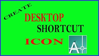 How to Create AutoCAD Shortcut Icon In Desktop