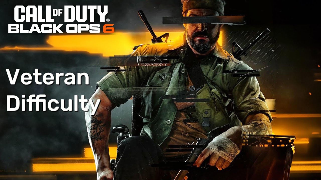 COD Black Ops 6 - Veteran Difficulty, No Adrenaline Stim - Full Game ...