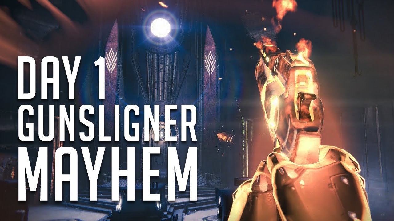 Day 1 Gunslinger plays Mayhem Clash | Destiny (Age of Triumph) - YouTube