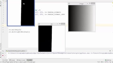 14. Simple Image Thresholding in OpenCV Python