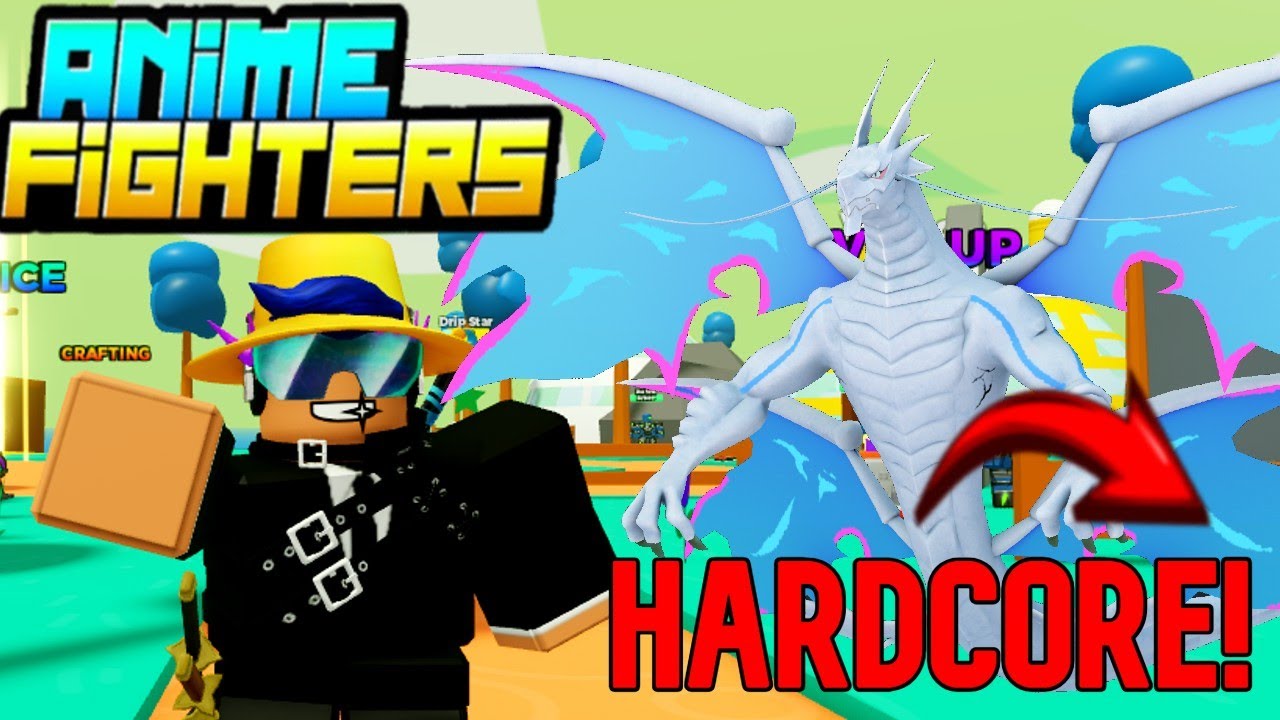 UPDATE 50 !!! NOVO MUNDO HARDCORE !!! ANIME FIGHTERS SIMULATOR (ROBLOX)#70K  