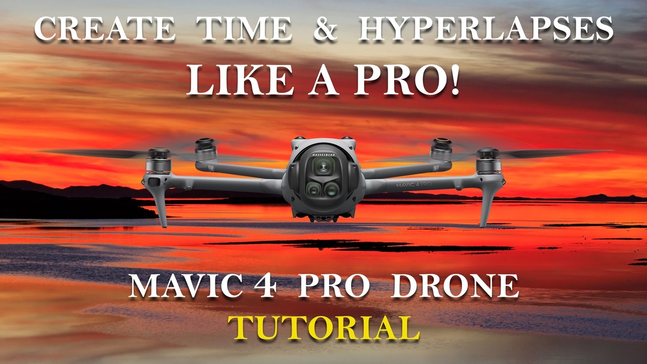 The BEST Way to Create & Edit Time & Hyperlapse Videos with the DJI Mavic 4 Pro