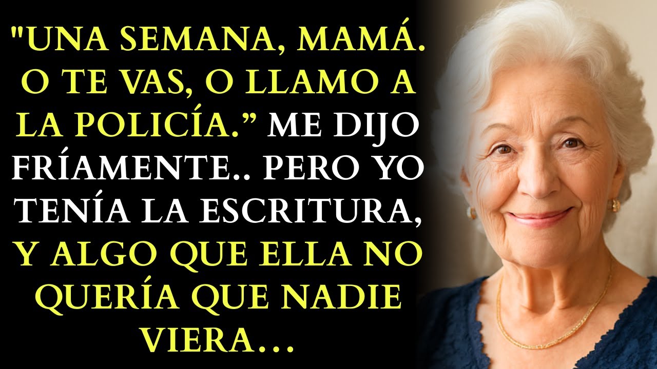 Mi Hija Me Dio Una Semana Para Irme, Pero Cuando Descubrí Lo Que Escondía…