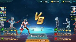 Ultraman zero beyond musuh lumayan juga || Push kualifikasi ultraman legend hero