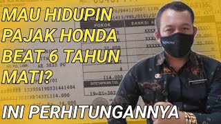 MAU HIDUPIN PAJAK HONDA BEAT 6 TAHUN MATI? INI PERHITUNGANNYA