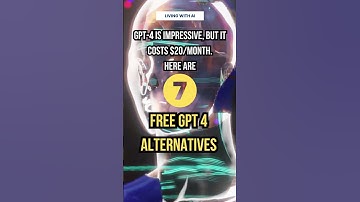 7 Free ChatGPT 4 Alternatives | Chat GPT 4 Hacks #shorts #chatgpt4