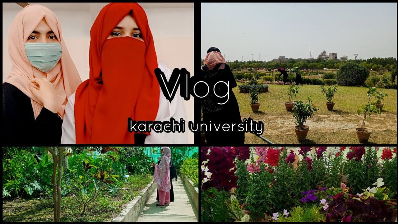 Karachi university Vlog _ Botanical garden _ Fun vlog YouTube