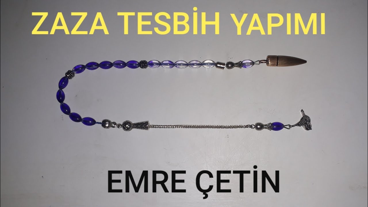 zaza model tesbih yapimi ve dizimi detayli anlatim kendinyap youtube