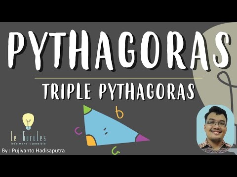 Matematika Kelas 8 - Pythagoras (3) - Kebalikan Pythagoras - Tripel Pythagoras