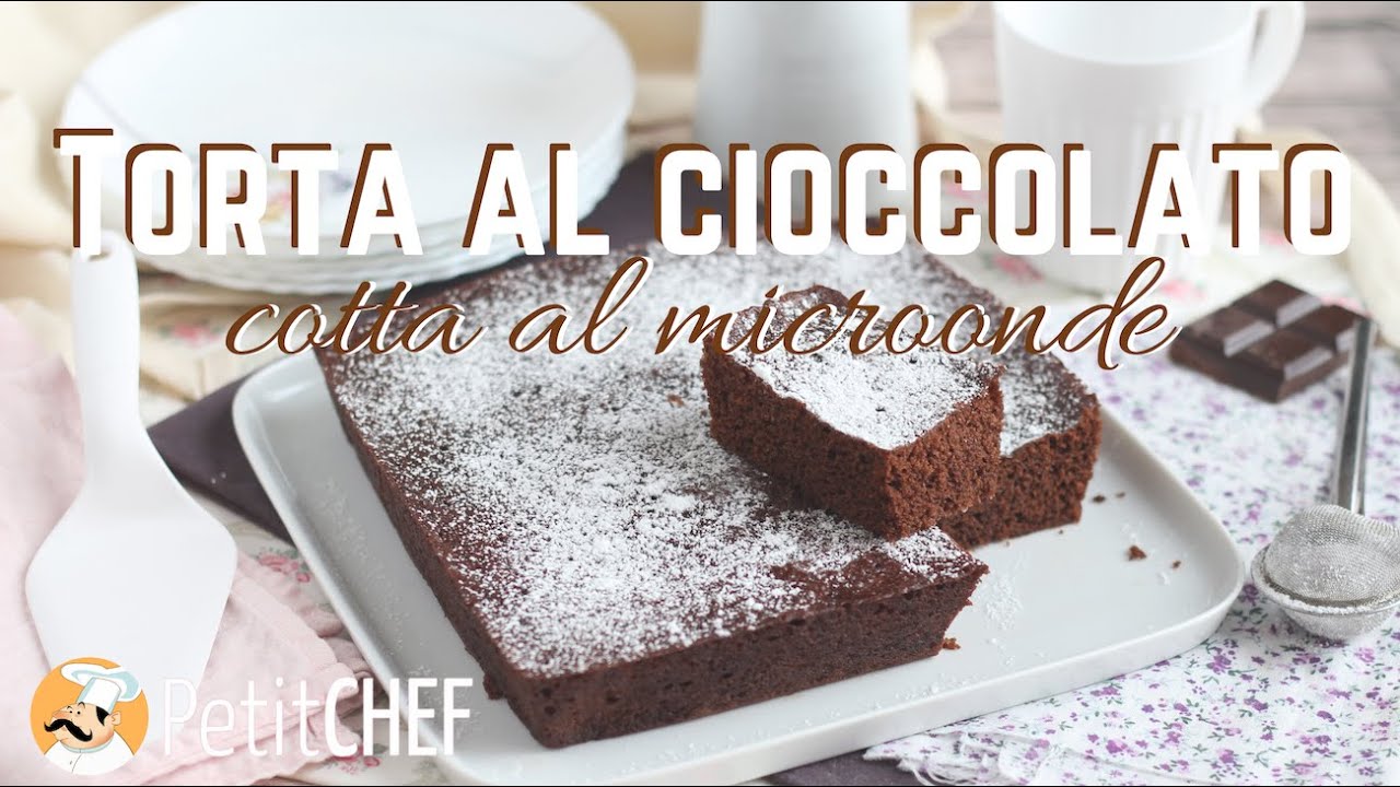 Torta al cioccolato al microonde - Ricetta veloce pronta in 15 minuti, PetitiChef.it
