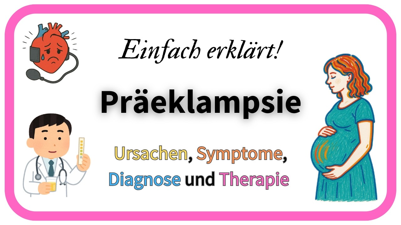 Präeklampsie verstehen – Ursachen, Symptome & Therapie | Einfach erklärt!