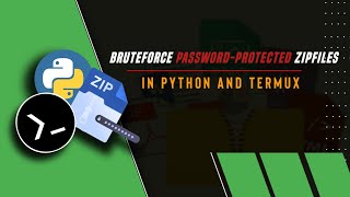How to: Crack a Password-Protected Zipfiles in Android | Python Forensics Tutorial 🔴 Termux