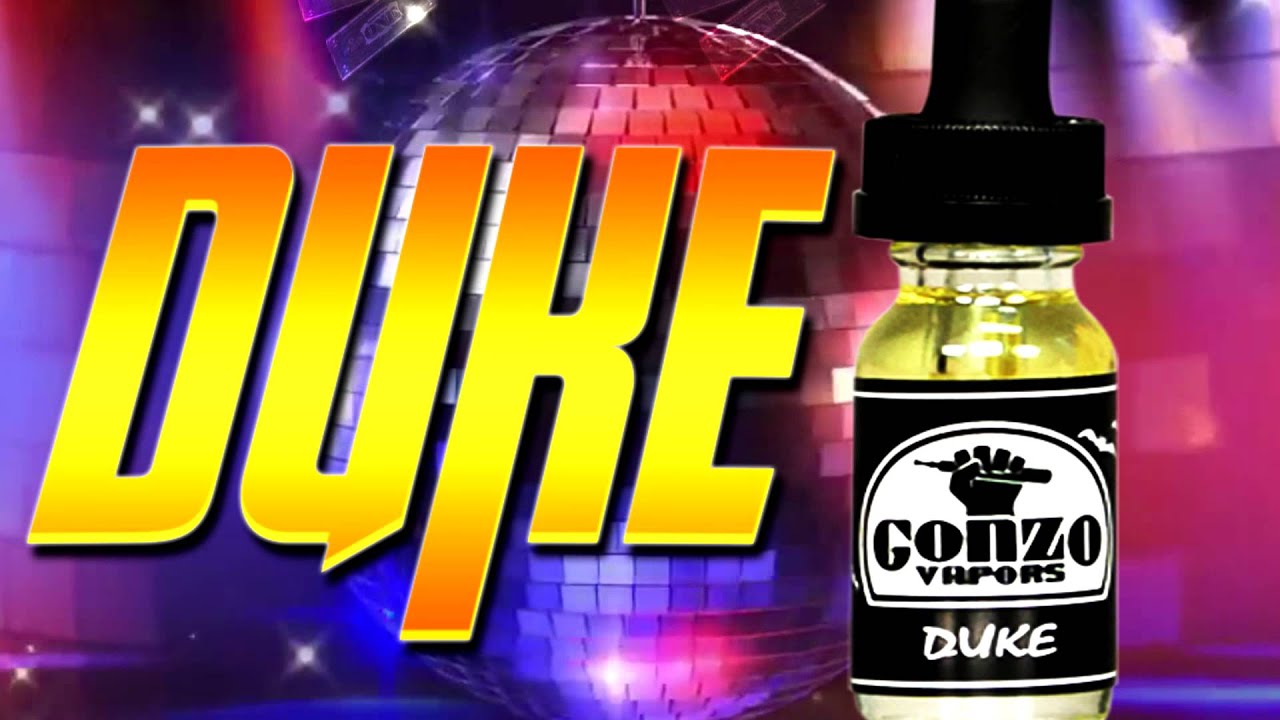 Gonzo Vapors - "DUKE" Disco Flavor Profile (E Juice)
