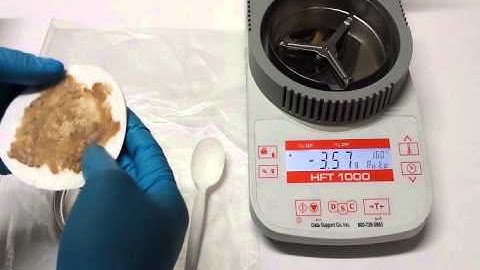Fat analyzer DSC HFT1000 Beef Fat Testing With DSC Guy