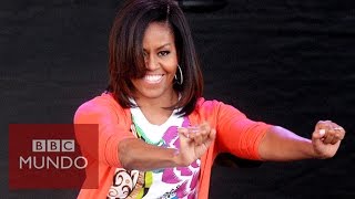 Michelle Obama baila \\