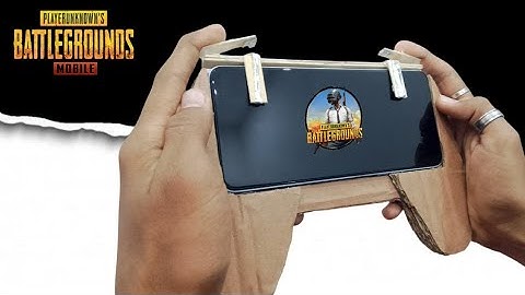 How to make PUBG gaming controller with cardboard at home (L1 and L2)