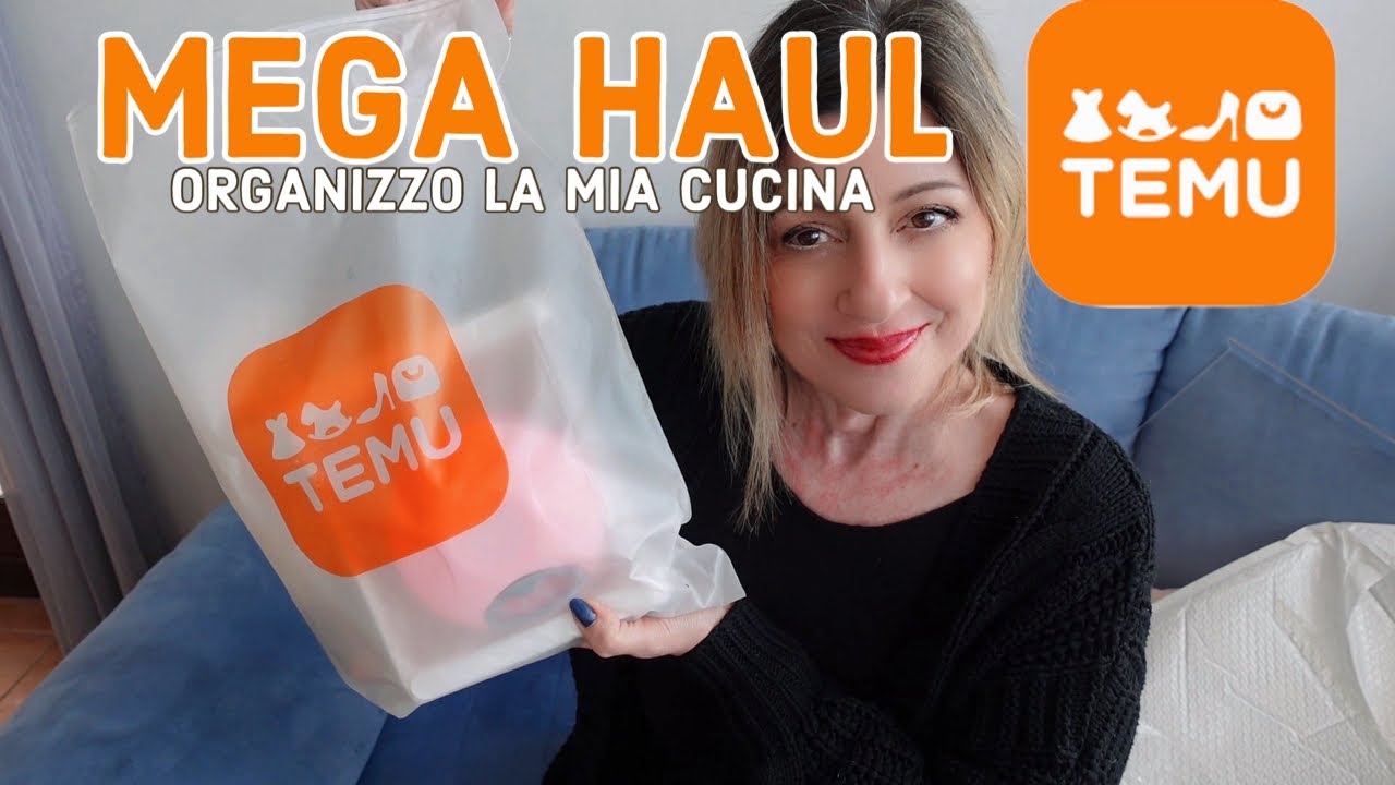 TUTTO PER LA CASA 🏠 SU TEMU : mega HAUL E SISTEMAZIONE ACQUISTI ! #temu