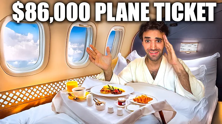 WORLD'S MOST EXPENSIVE FIRST CLASS (Record Breaking $86,000 Ticket)! thumbnail