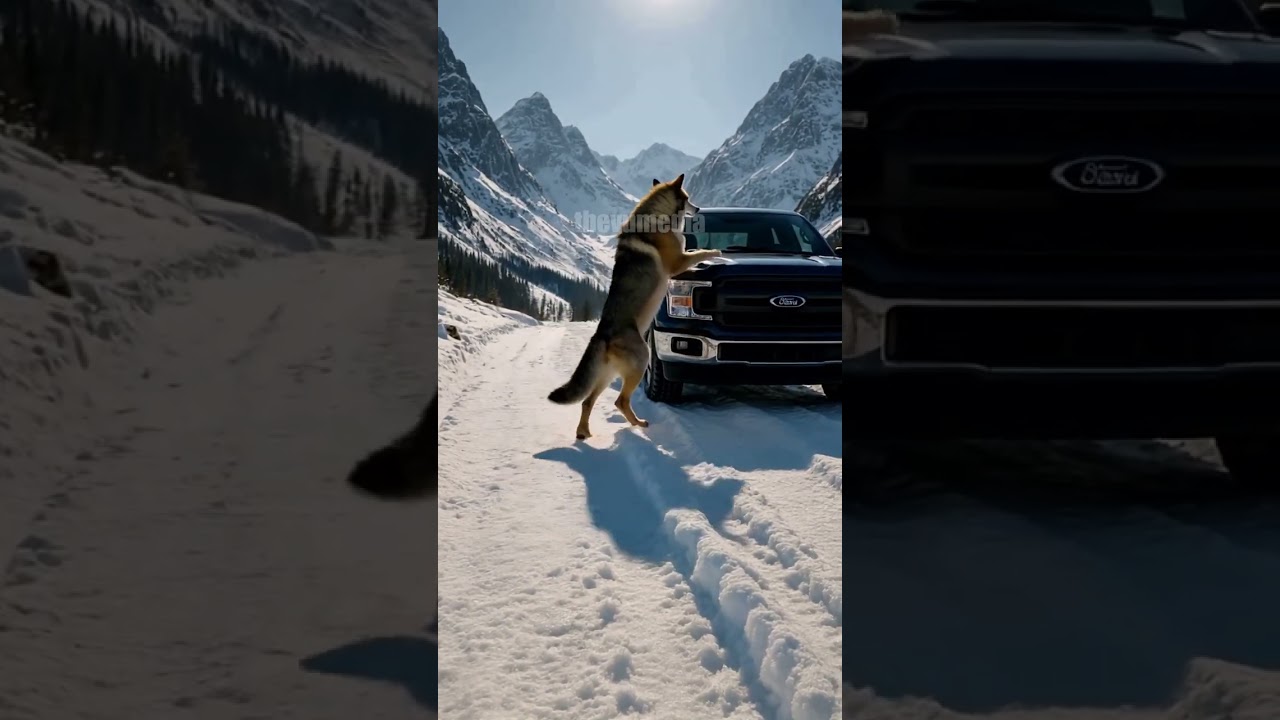 Mother Wolf Saves Dying Cub With The Help Of A Bystander! 