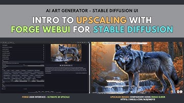 Intro to upscaling with Forge WebUI for Stable Diffusion | #aiart