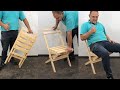 CONSTRUYE tu propia SILLA de Madera en casa con estos SIMPLE PASOS Tutorial fácil para principiantes