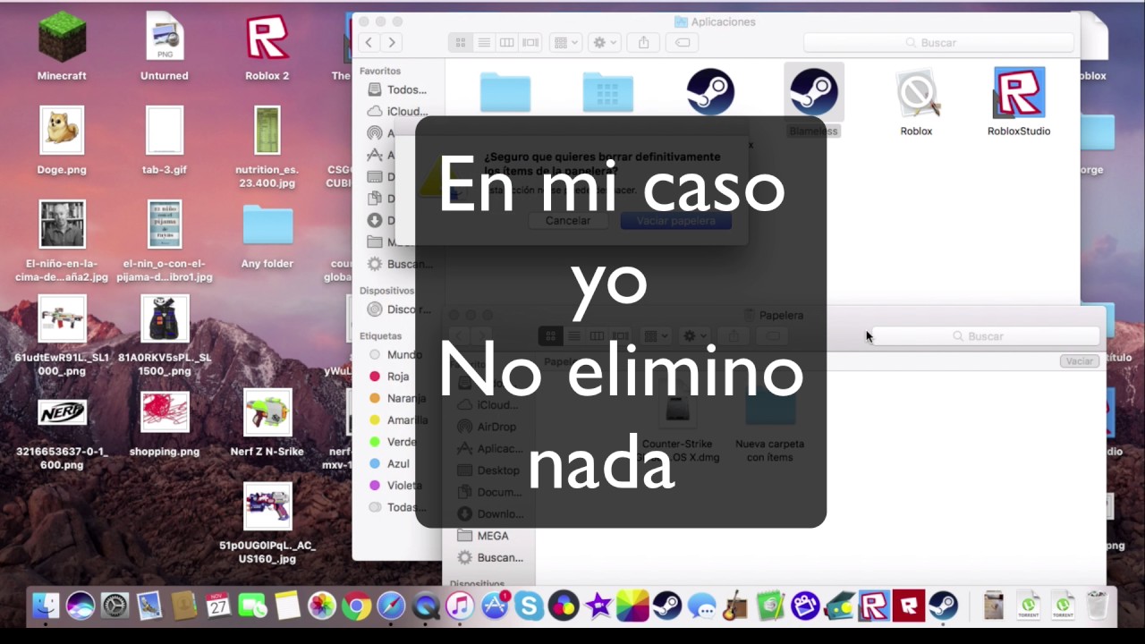 Como Desinstalar Juegos De Steam En Mac Youtube