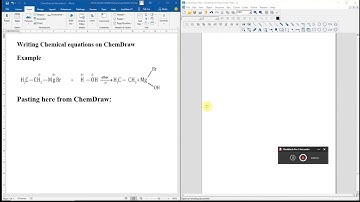 How to use ChemDraw to Draw a structure, Beginner