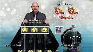 Play3 Day/Play4 Day Drawing For 03/18/2026