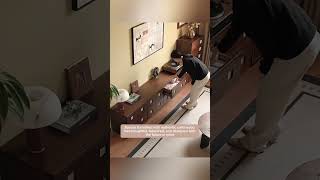 Why Solid Wood TV Cabinets Complete Modern Living Rooms #tvstand #cabinet #sofa