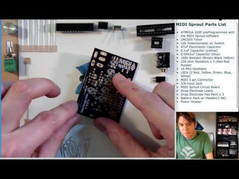MIDI Sprout Tutorial SolderCircuit