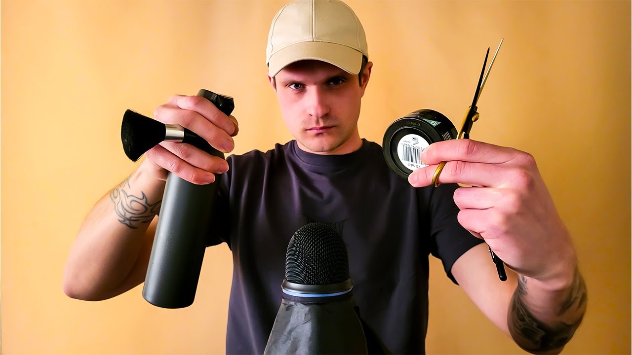 FAST RAW BARBERSHOP SOUNDS ASMR ✂️ 💈