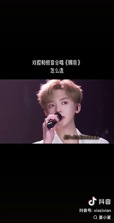 夏小夏 峰峰低音混唱 赐我 超级好听