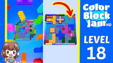Color Block Jam Level 18 Solution Walkthrough
