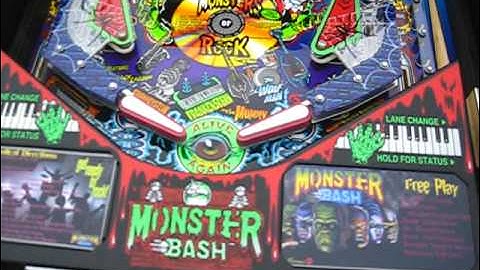 Monster Bash Pinball  Restoration Video