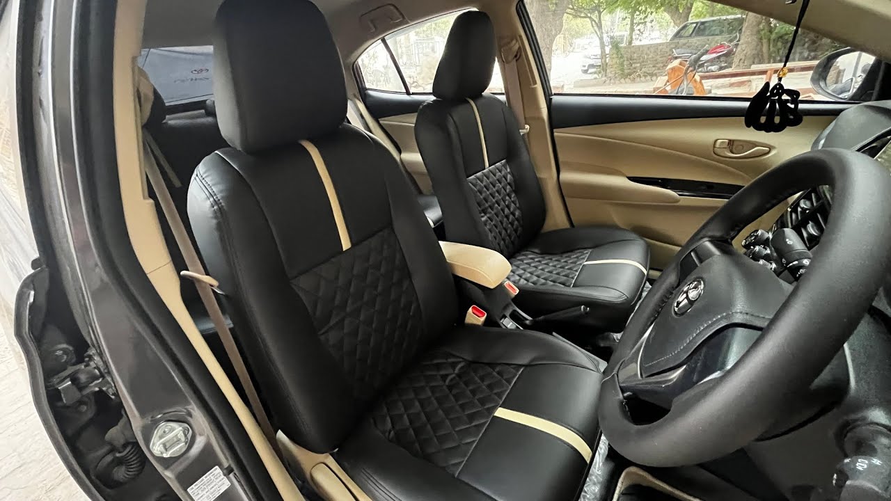SEAT COVERS TRANSFORMATION OF TOYOTA YARIS