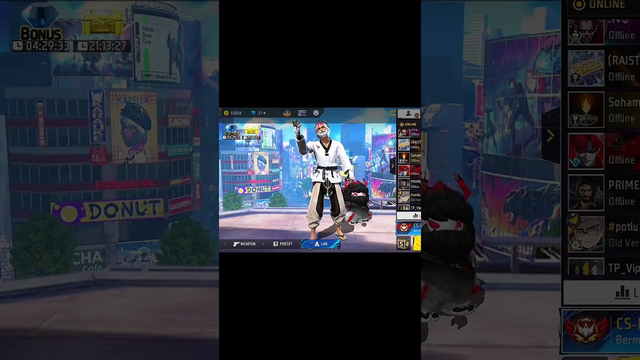 free free giveaway redeem code free fire in live