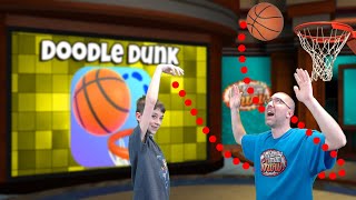 Doodle Dunk Gameplay and Review (iOS and Android Mobile Game) screenshot 2
