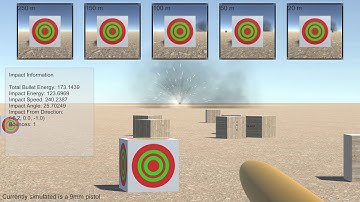 Unity - Realistic Bullet Ballistics - Demo Scene