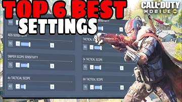 TOP 6 NEW BEST SETTINGS THAT