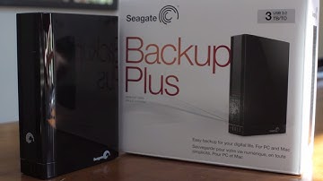 Seagate 3TB Back Up Plus USB 3.0 External Hard Drive Review & Unboxing