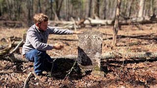 AfricanAmerican Cemetery VANDALIZED By TREE THIEVES! Mahone Slave Burial Ground