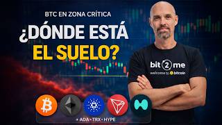 🔥La “autovía” bajista de Bitcoin continua | Análisis de ETH, HYPE, ADA, TRX