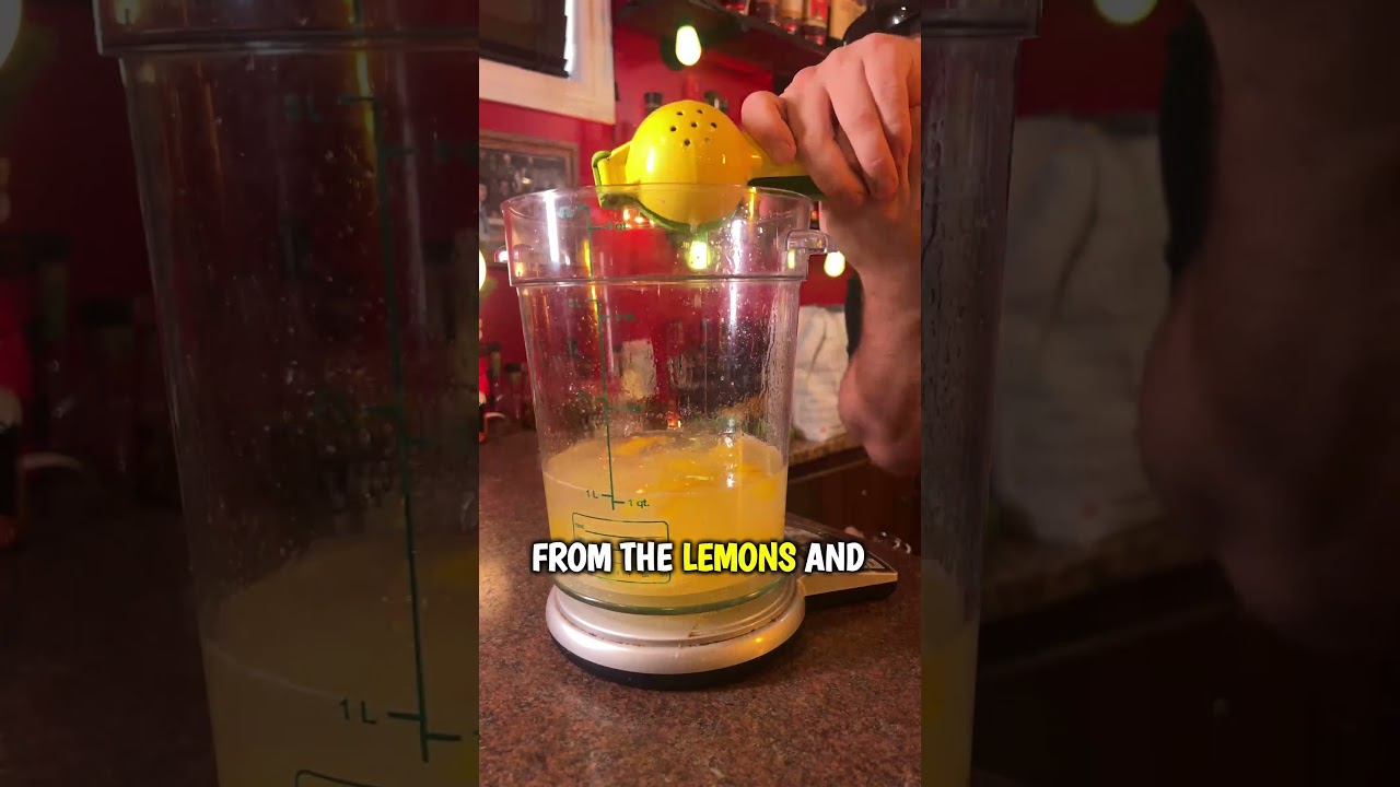 🍋 Как приготовить суперсок из лимона и лайма 🍈 | Простой лайфхак для домашнего бармена 