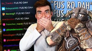 Thumbnail for Skyrim but if I repeat ANY sentence, the video ends