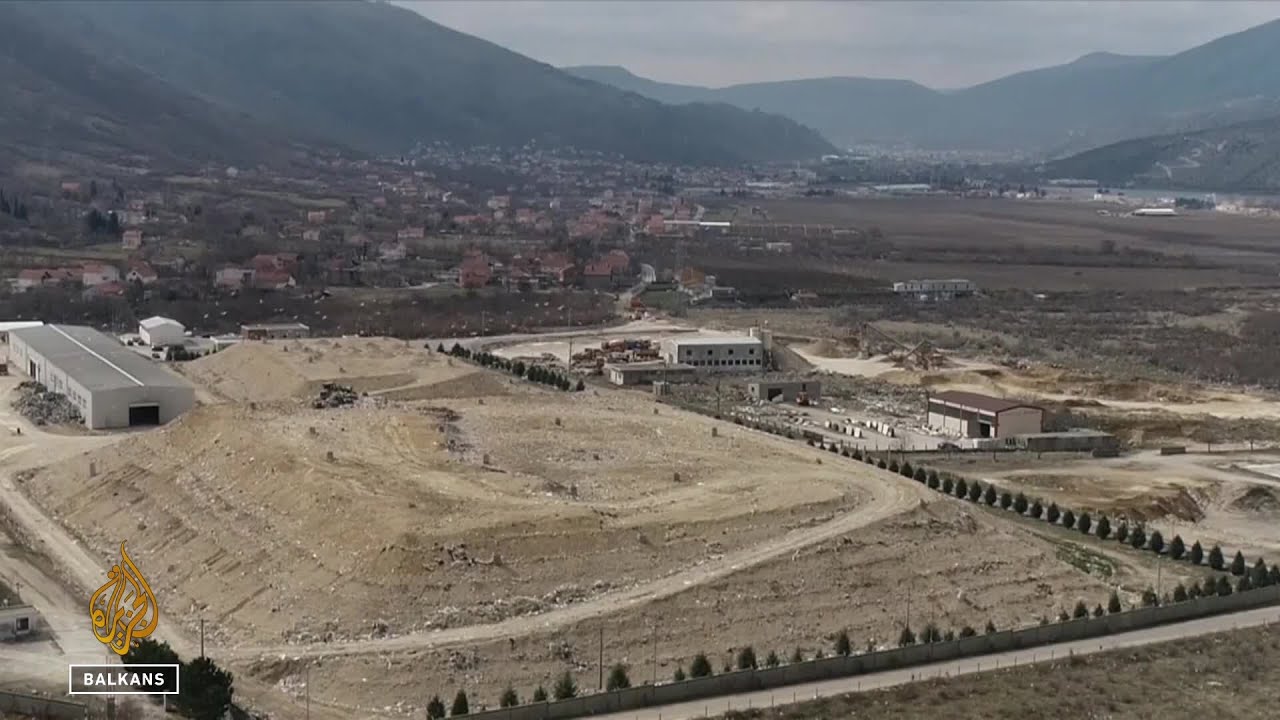 يطالب السكان المحليون بالإغلاق الكامل لمكب نفايات موستار